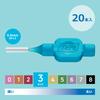 TePe Original Interdental Brush (0.6mmBlue, 20 Pieces with Cap) [Authentic Product] [Official]