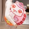 Mascot 2025 Fruit Snake Plush Pillows Room Decoration Spring Festival Gifts