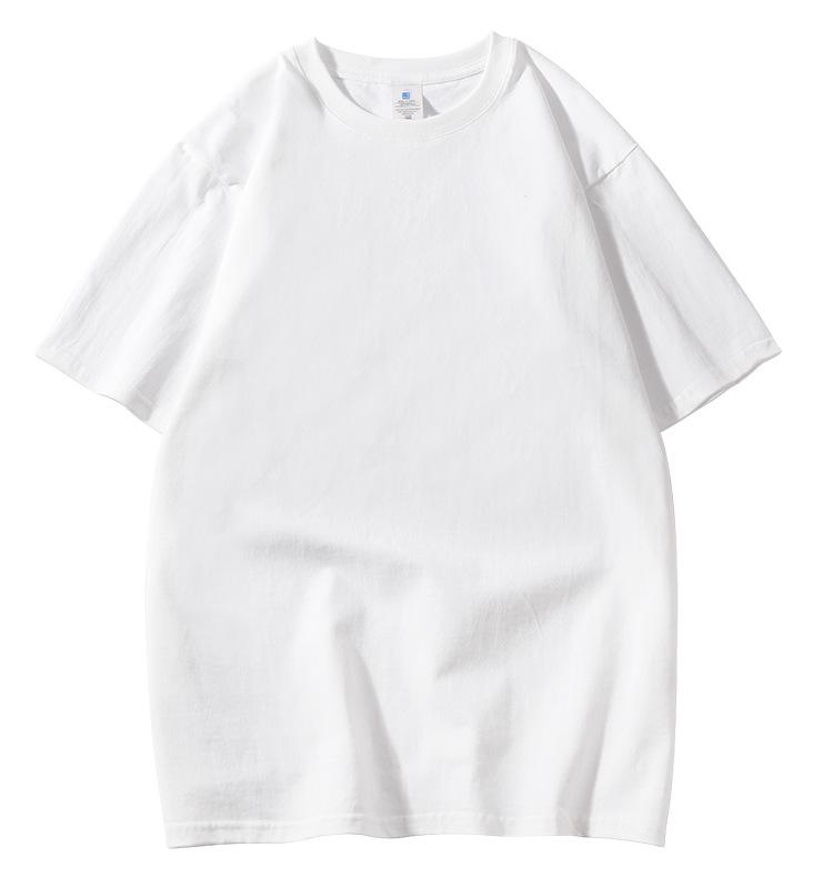 

Summer Heavyweight 230g Men s Drop Shoulder Solid Color T-shirt - Customizable for Graphics & Embroidery XXXL