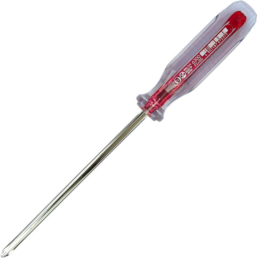 VESSEL Crystaline Screwdriver (Long Shank Type) +2×150 6300