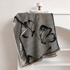 New imitation cashmere butterfly women's print warm shawl soft skin-friendly scarf high-end scarf