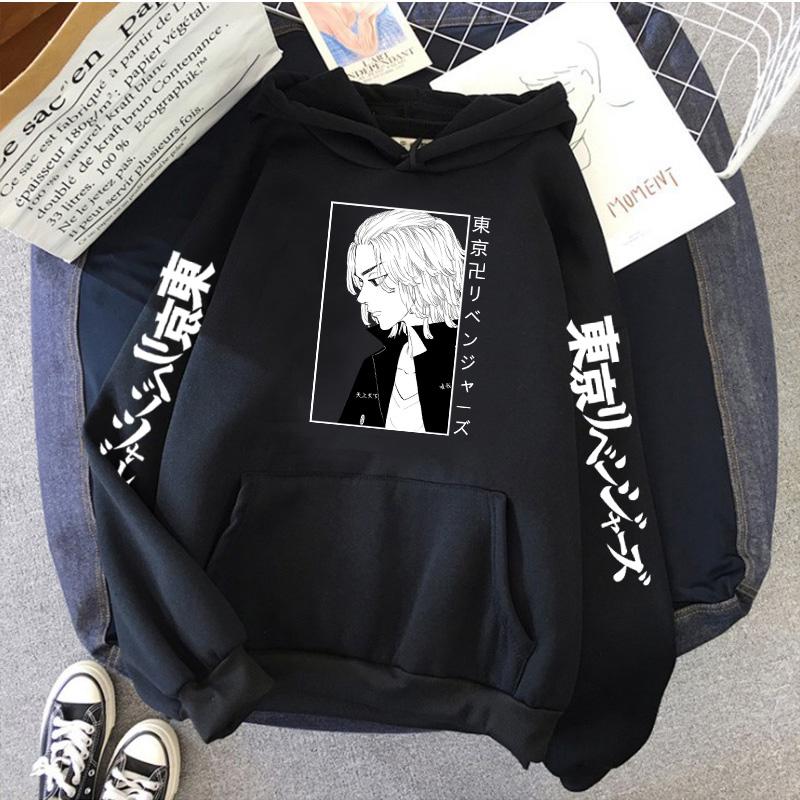 Anime Tokyo Avenger Hoodie Costume Men's Jackets Hooded Coats Casual Sweats Sweatshirts Male Tracksuit Jacket Clothing Outerwear