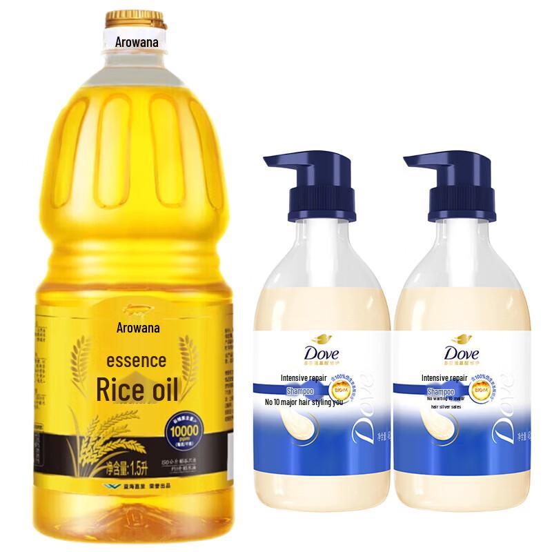 Dove Intensive Nourishing Hydrating Shampoo Twin Pack