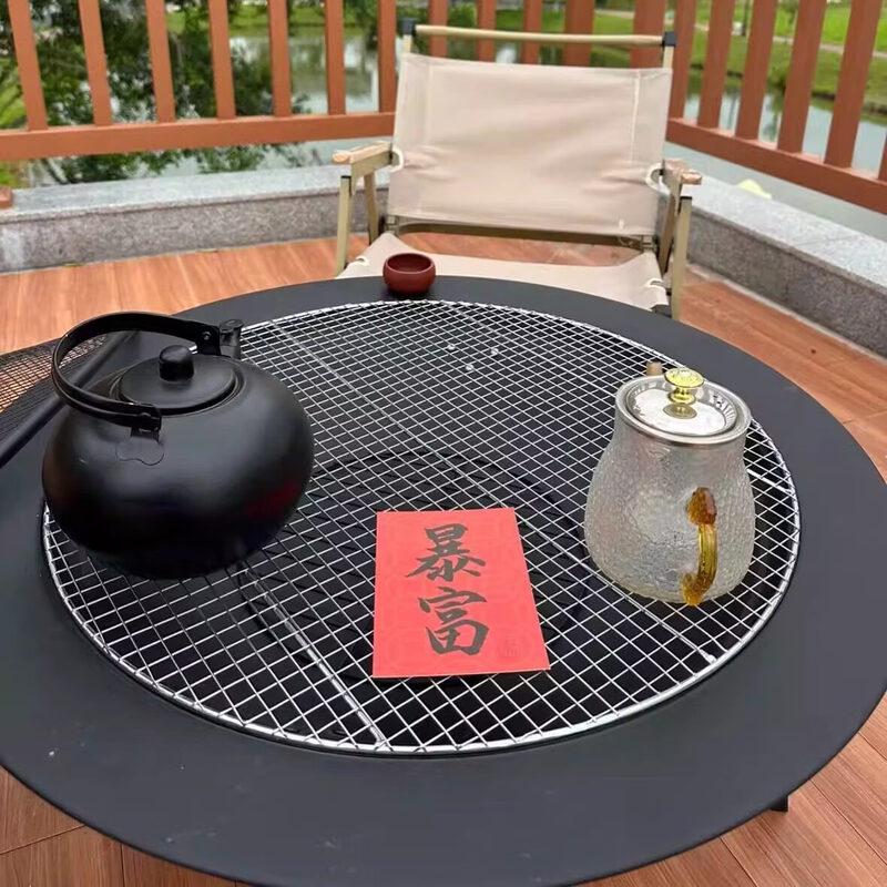 Jundingying 72cm Folding Camp Fire Pit