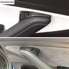 For Tesla Model 3 Y 2018 -  Car Armrest Window Lift Control Button Panel Cover Trim ABS Carbon Fiber Accessories Interior