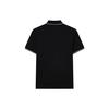 New FILA Polo Shirts Men's Jet Black F11M138157FBK