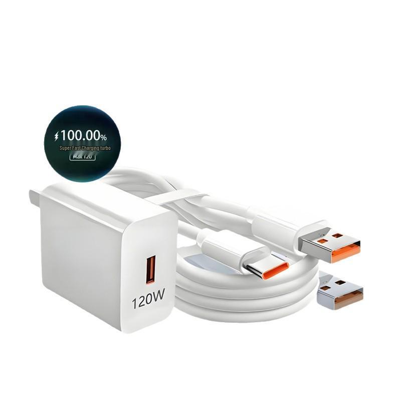 Compatible with Honor Max 120W Fast Charger: Pura, Nova7, P50Pro, Magic8Pro, and Air.