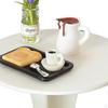 Miniature Dollhouse End Table White Side 1:12 Decoration Ornaments Living Room Scene Coffee