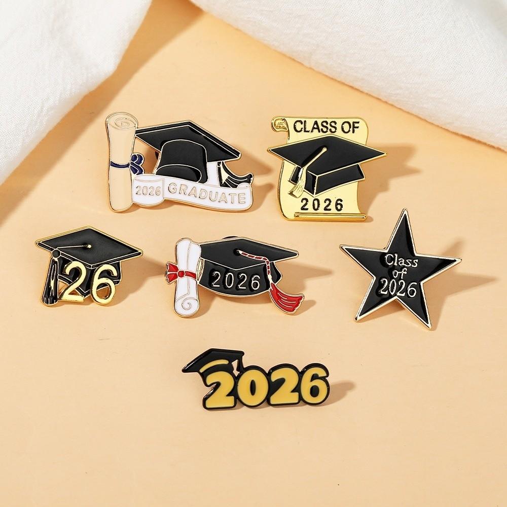 Class of 2026 Graduation Season Pins Zinc Zinc Alloy Graduation Gift  Graduation Ceremony