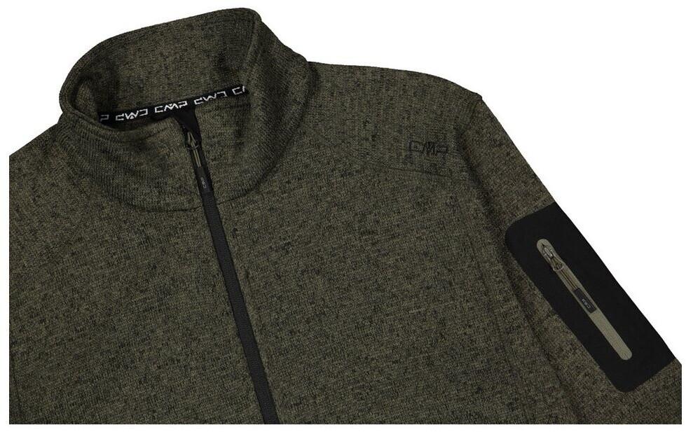 Мужская флисовая куртка CMP (3H60747N) олива/неро