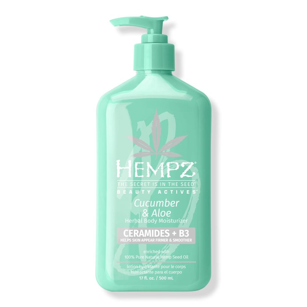 

Увлажняющий крем Hempz Cucumber Aloe с керамидами + B3 17,0 унций