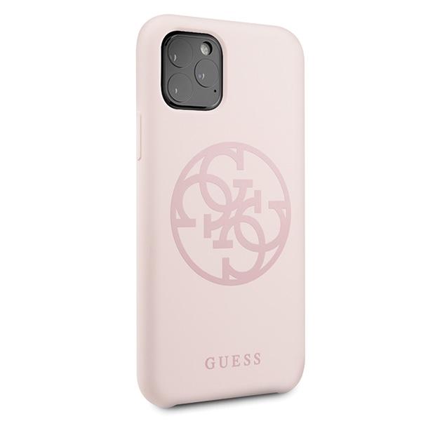 Guess Guhcn58Ls4Glp Iphone 11 Prolysrosa/Lysrosa Hardt Deksel Silikon 4G Tone i Tone