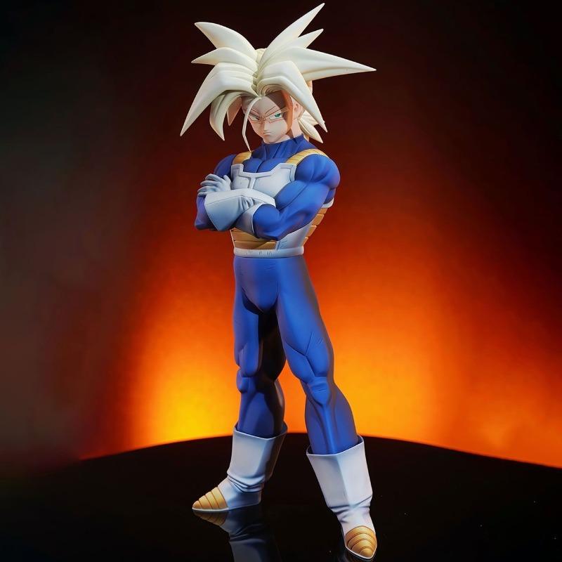 Figura de Acción Super Saiyan Trunks del Futuro de Anime Dragon Ball Z Estatua de PVC Colección Decoración de Escritorio Modelo Juguete Adorno