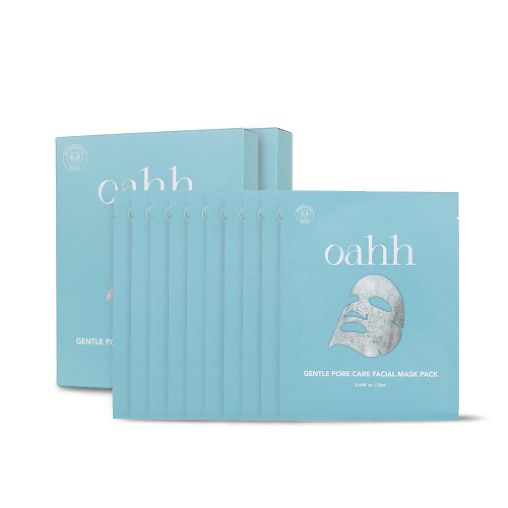 Oahh Gentle Pore Care Facial Mask Pack 2 Box 10 Sheets NONE