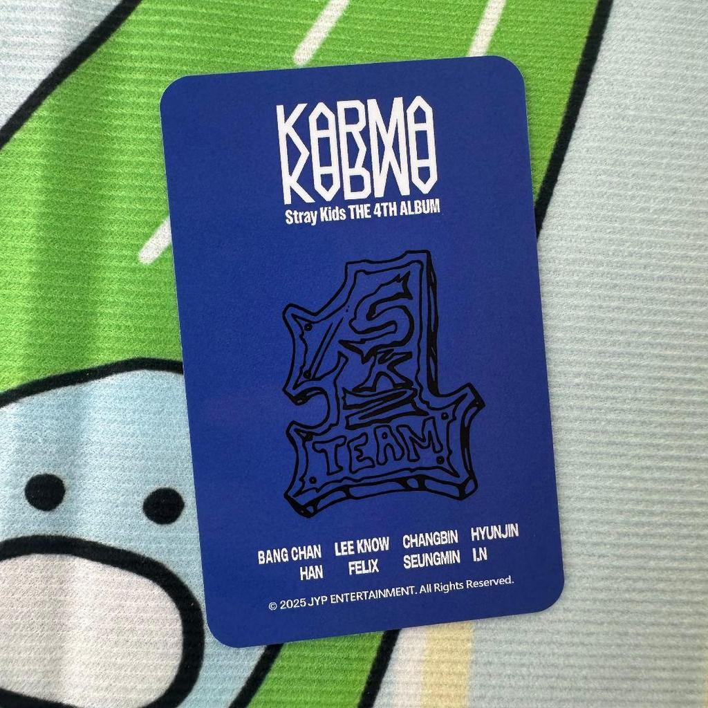[USED] Stray Kids KARMA Reno Pop-Up Uniform Trading Card