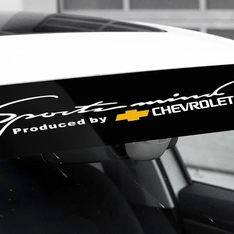 Bwlk1 Auto Frontscheibenaufkleber Auto Dekorations-Aufkleber für Chevrolet Silverado Impala Malibu Equinox Cruze Camaro Cavalier Blazer