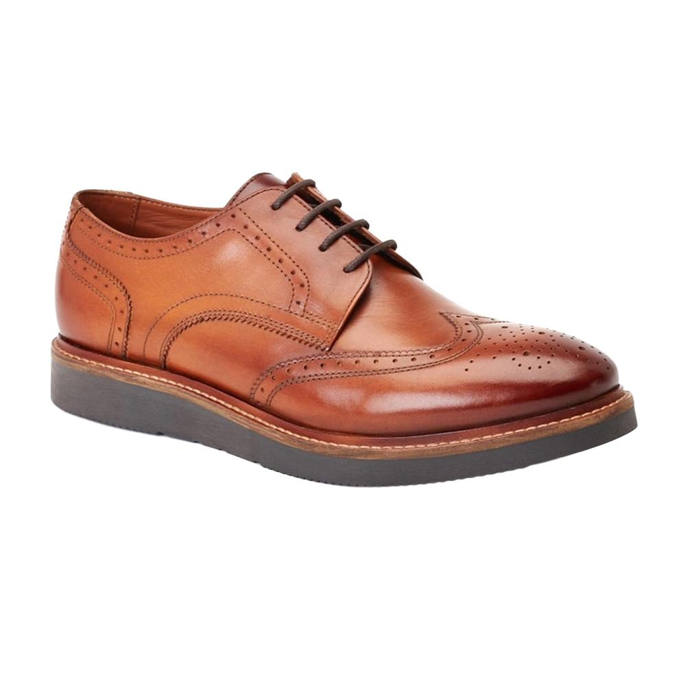 BASE LONDON Mens Joe Leather Brogues