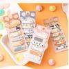 180 Counts Kitten Index Tabs Writable Page Mark Bookmarks Adhesive Index Labels Page Tabs for Notebook Planner Calendar