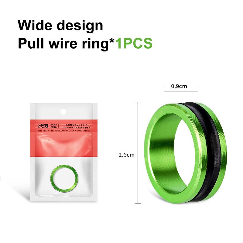 1Pcs Fishing Line Puller Anti-Slip Rubber Ring Durable Construction Compact Design Portable Line Pull Loop Fishing Accessories