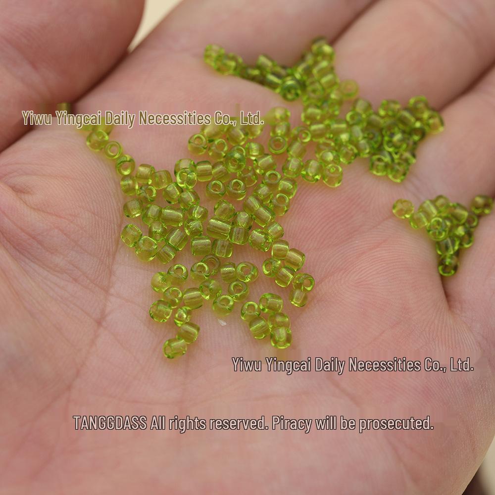 Multicolor Transparent Glass Beads 2/3/4mm for DIY Jewelry Making - Bracelet & Necklace Craft Supplies