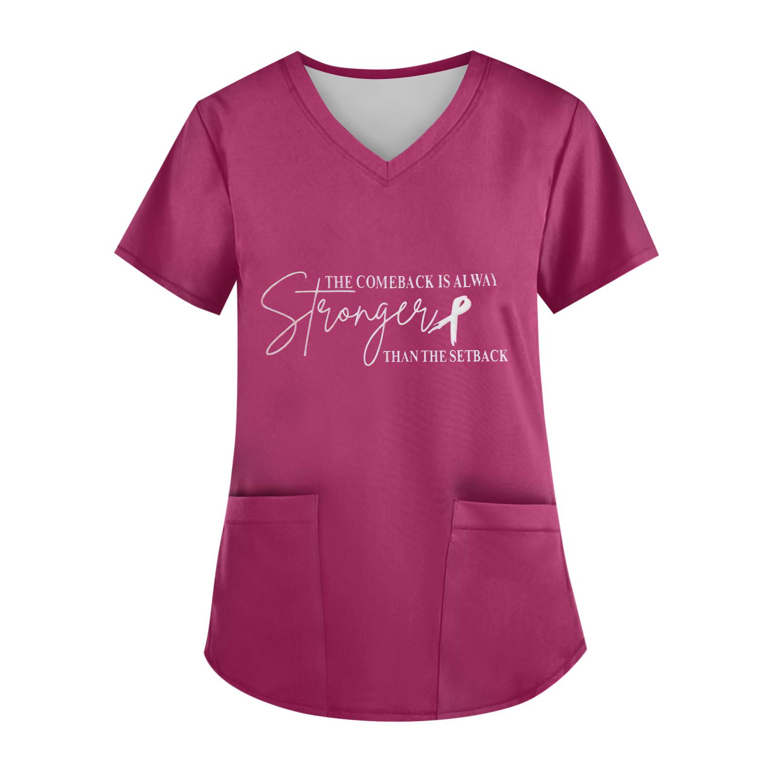 

Женский топ с V-образным вырезом, короткими рукавами, карманом и боковым разрезом XXXXL