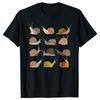 Funny Snail Animal T Shirts Summer Style Graphic Cotton Streetwear Short Sleeve Birthday Gifts Tshirt Mens Clothing