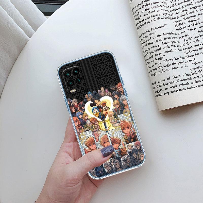 Kingdom Hearts Transparent Phone Case for Motorola Moto G7 G8 G9 G84 G85 G73 G24 G15 Z2 Play Power Plus