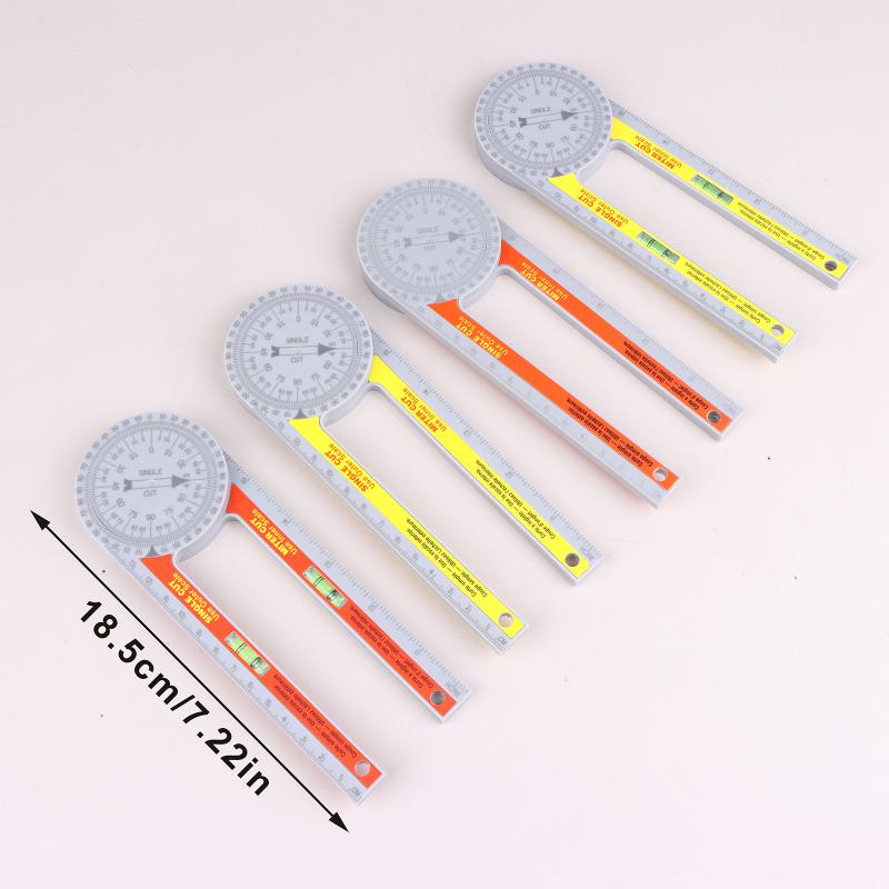 Professional Miter Saw Protractor Angle Finder Precision Miter Angle Finder Plumbers Woodworking Scale Mitre Saw Measuring Tool