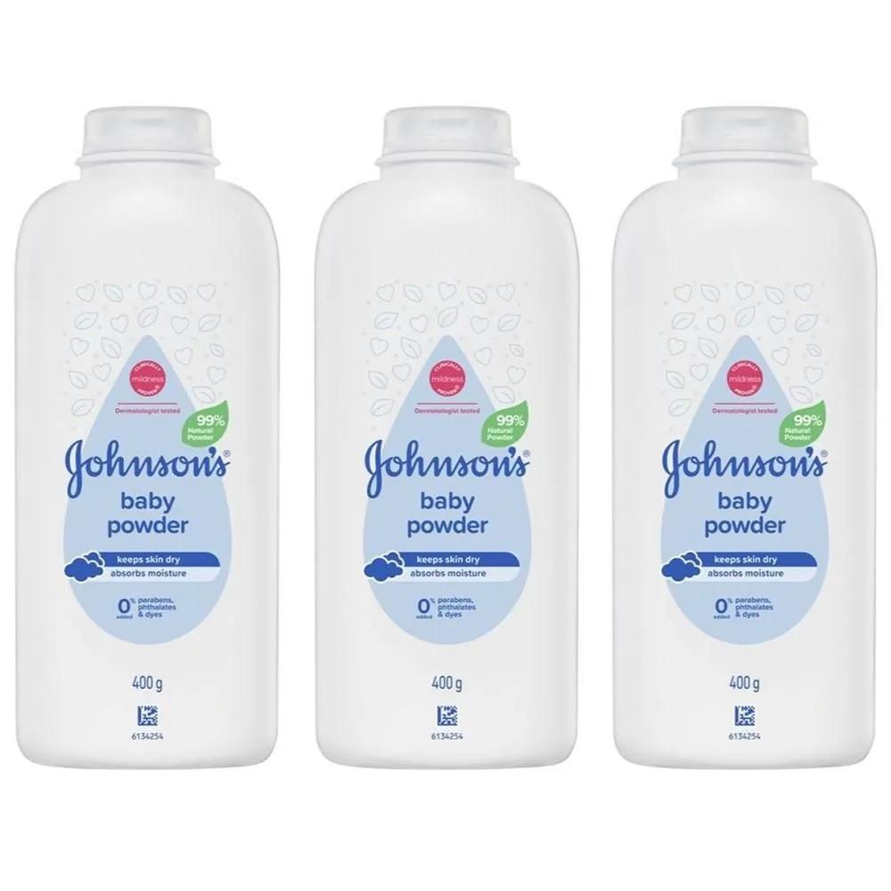 Детская присыпка Johnson s Классический аромат 400г 3 шт. Constratch