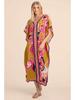 Holiday Casual Beach Bikini Cover-up Robe - Polyester Fabric, 8 Colors (8709)