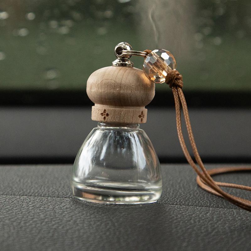 Car Air Freshener Bottle Auto Interior Empty Perfume Hangings Bottle Car Perfume Diffuser Bottles Car Interior Air Fresher Deco