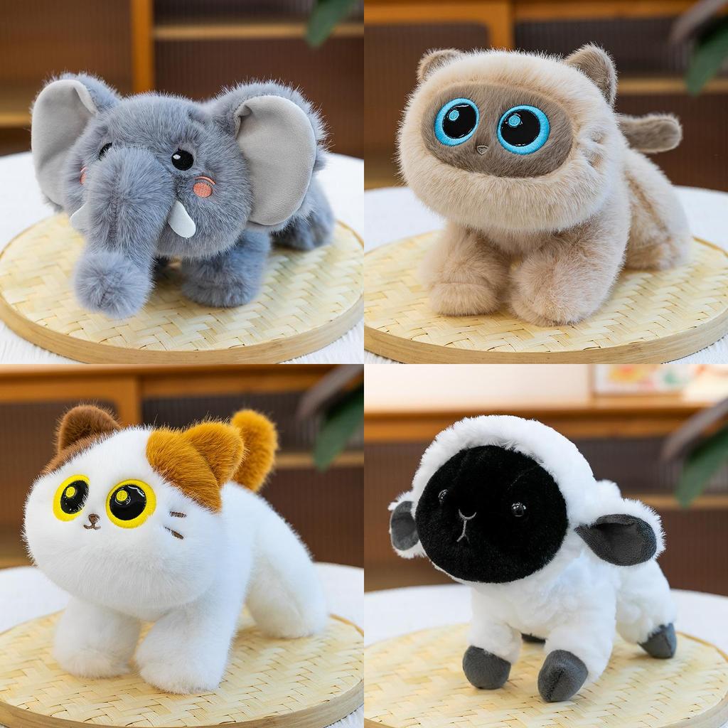 Cartoon Plush Lion And Cat Hand Wrist Pad For Relaxation And Gift Giving