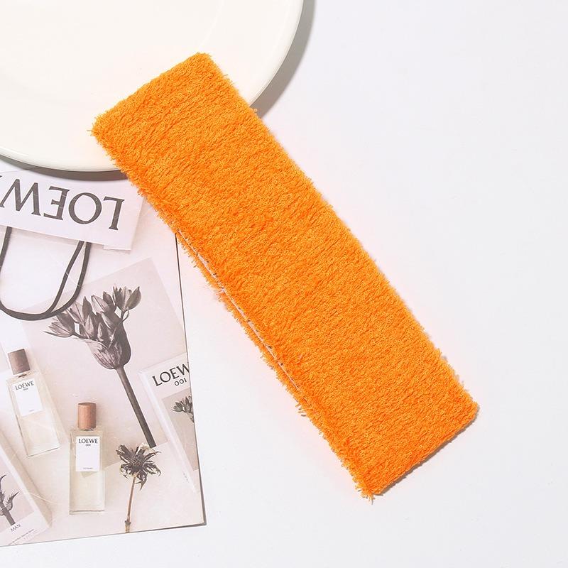 New Pure Cotton Fashionable Sports Headband Sweat Absorbing Unisex Headband High Elasticity Soft Hair Accessory Yoga Headband
