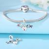 Beads Copper Charms Original Eternal Love Heart Pendant Beads Fit Bracelet Jewelry Diy Women Fine Gift Accessory