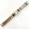 20MM Width Silver Presidential Solid Bracelet 904L Stainless Steel Glide Lock Clasp Wristband for Sub Log NH34 NH35 Watch Case