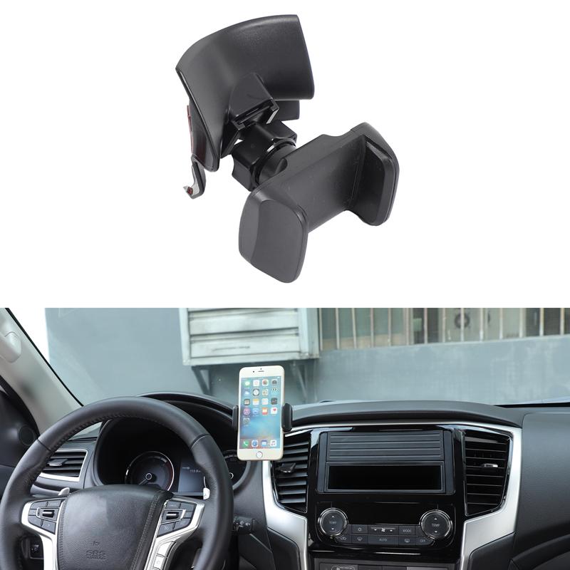 ABS Car Central Control Air Outlet Mobile Phone Holder Suitable for Mitsubishi L200 Triton      LHD style 2