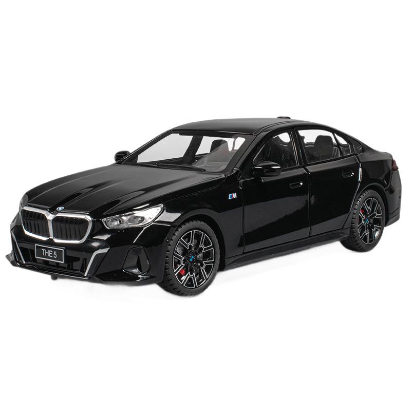 1/24 BWM 5er 530 530LI Coupé Legierungs-Automodell Diecast-Metall Luxusfahrzeuge Automodell Simulation Ton und Licht Kinderspielzeug Geschenk