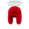 Plush Solid Color Men Women Pilot Hat Warmer Anti-cold Faux Fur Pilot Cap Soft Adjustable Ear Protection Hat Shopping