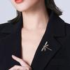 1/2 stk. Broche til Kvinder, Dekorative Kraveknap med Libelle-design, Praktisk Tilbehør til Trøjer, Kjoler, Jakkesæt, Hatte