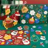 Cute Christmas Tree Activity Hanging Ornament Card & Gift Box Set