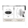 Household Wall-Mounted Small Fan Charging Multi-Functional Rechargeable Fan Portable Shaking Electr