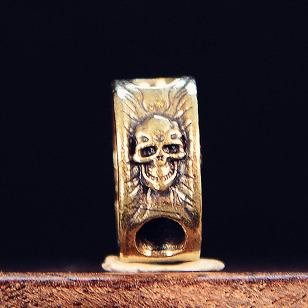 Unique Beetle Metal Beads Pendant for Paracord and DIY Enthusiasts Jewelry Making Paracord Bead