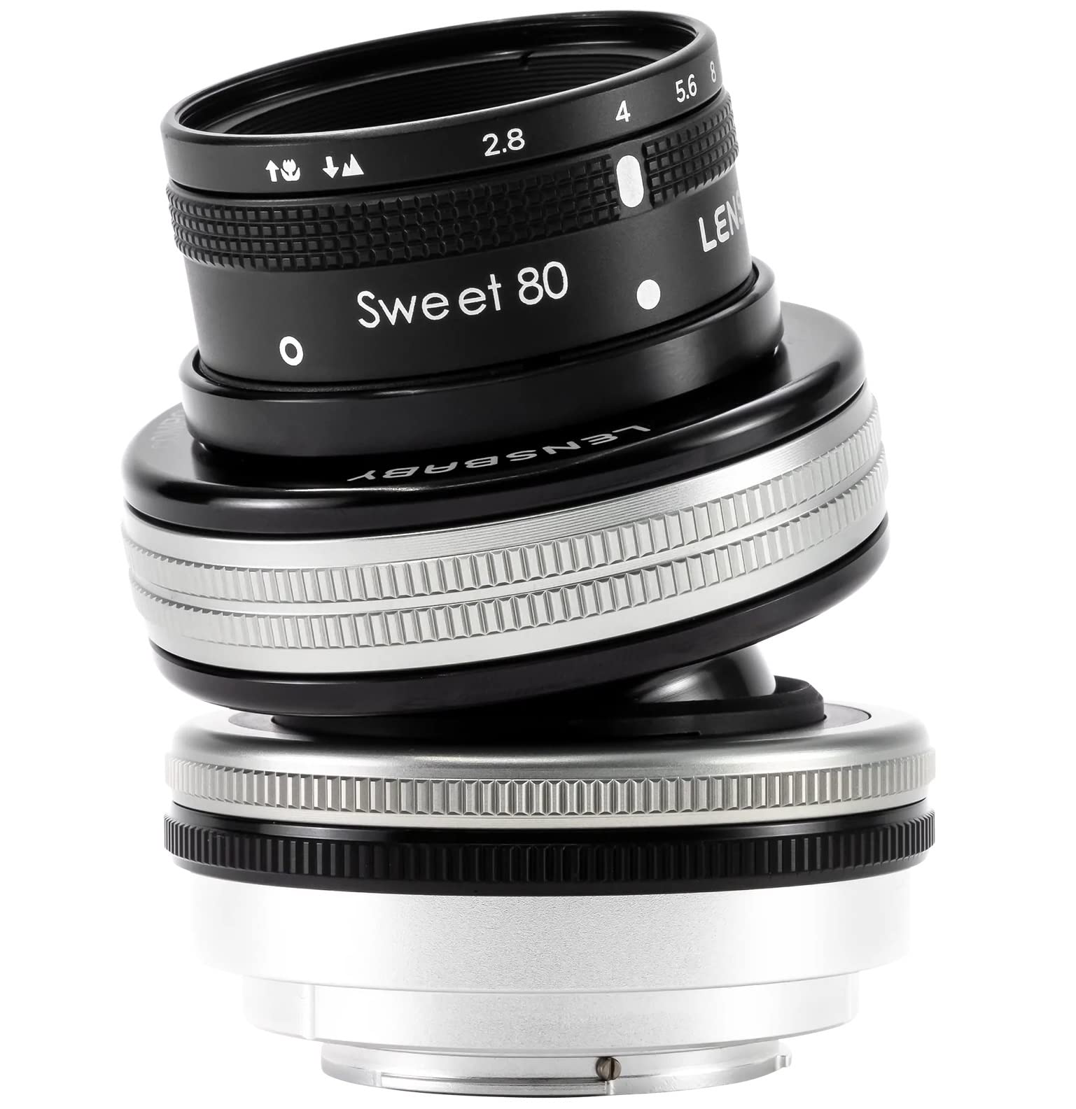 

Lensbaby Tilt Lens Composer Pro II with Sweet 80 Micro Four Thirds Focal Length 80mm F2.8 [] чорний