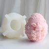 Easter Egg Ball Rabbit Decoration Drop Glue Mold Handmade Soap Aromatherapy Decoration Silicone Mold 3D Craft Gift Production