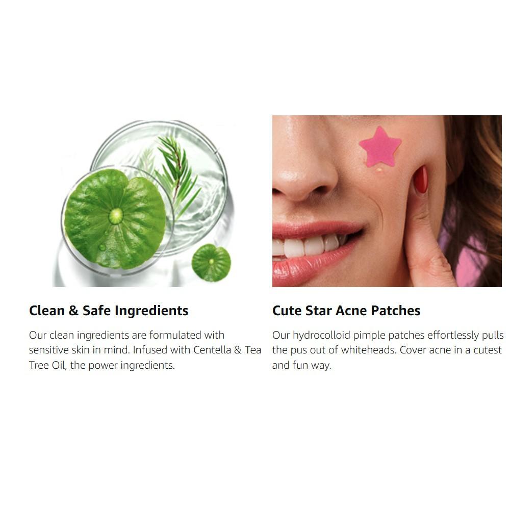 Adesivos para Acne Grande Capacidade Adesivos para Espinhas, Coberturas Fofas para Espinhas, Adesivos de Hidrocoloide para Acne Com Ácido Hialurônico 432PCS