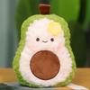 Fruit & Vegetable Plush Toy Set: Watermelon, Pineapple, Banana, Peach, Strawberry, Mango Cloth Dolls