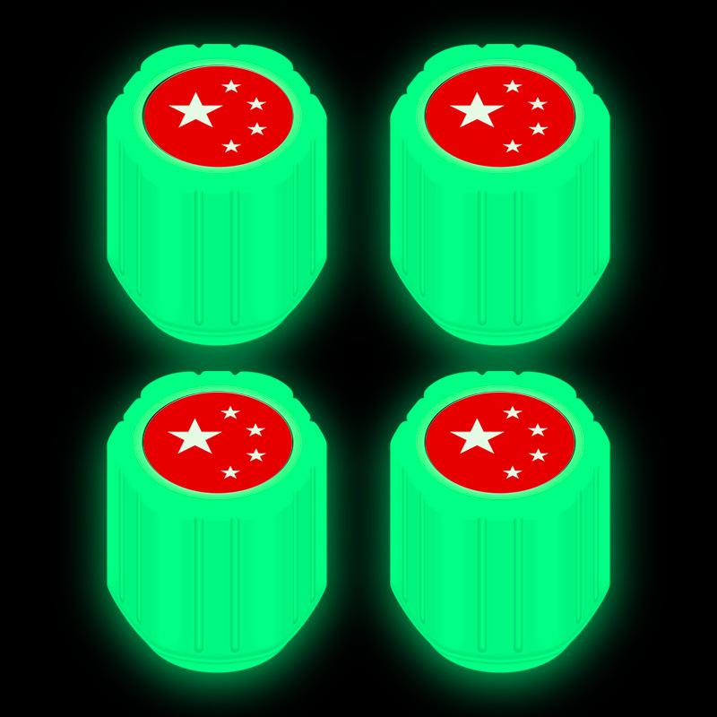 Luminous Tire Valve Stem Caps for Haval Models (Shenshou, Chitu, Big Dog, H6, SM6, H2, H8, F7x)