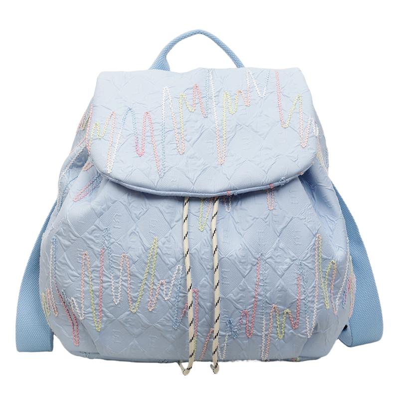 Women's Lightweight Sports Backpack Colorful Embroidered Backpack