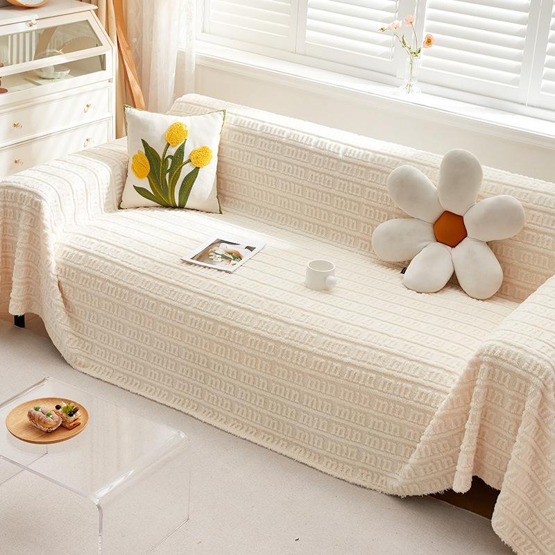 Nordic Minimalist Style Sofa Towel Full Cover Cloth Four Seasons Universal Non-Slip All-Inclusive Sofa Cover Universal Cover Thickened