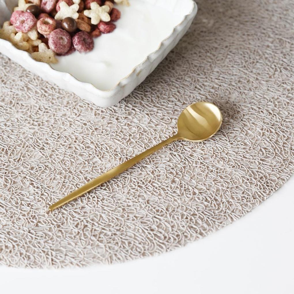 Avella Matte Stainless Steel Teaspoon in 3 Colors